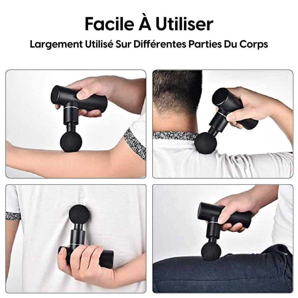 Pistolet De Massage Portable : La Détente Toujours À Portée De Main - PROMO Du BLACK FRIDAY